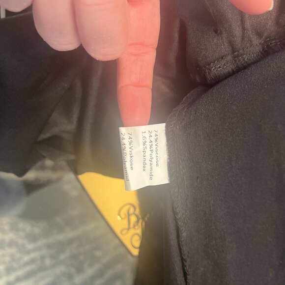 Boulevard Nights Black Jumper with Spider Web Accents on Front Pockets - Picture 5 of 6